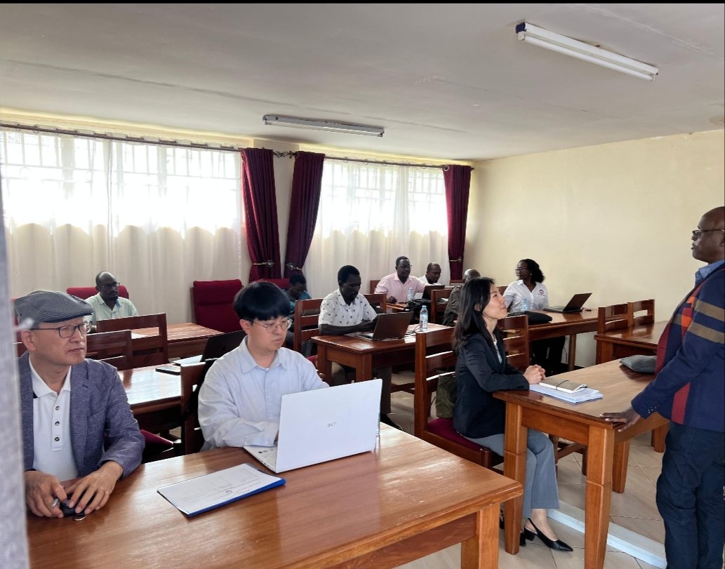 Korea Uganda Dairy Project(KUDaP) Performance Evaluation Team Visits NAGRC&DB