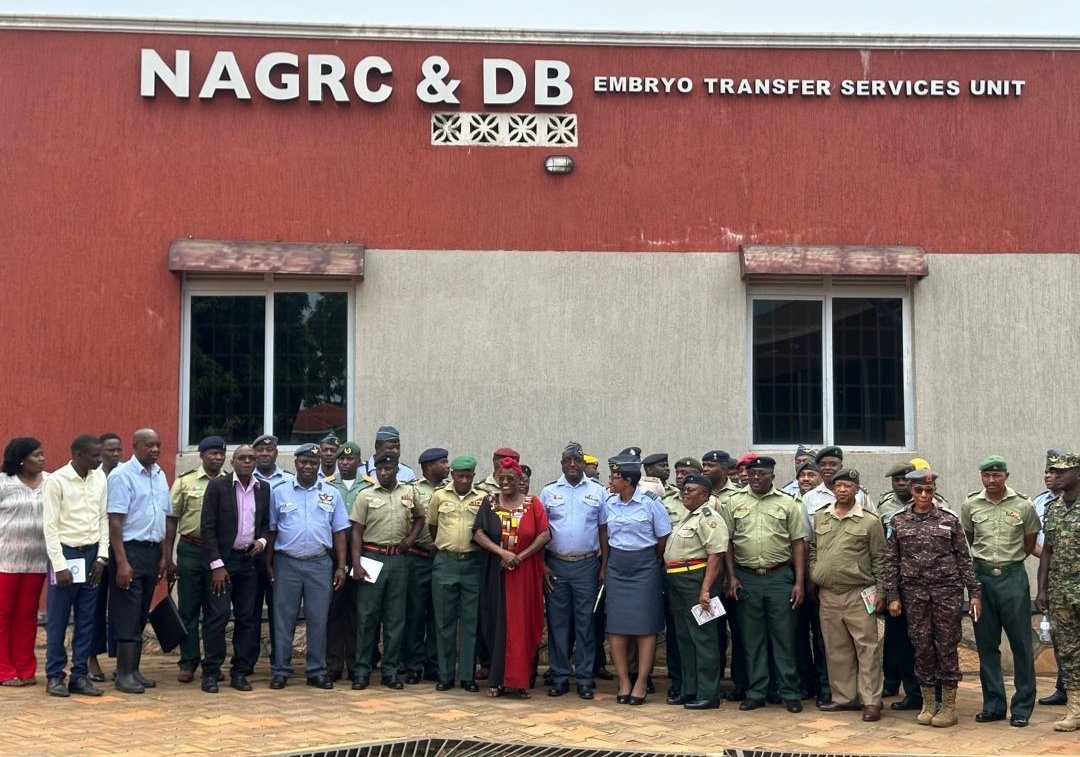 Zimbabwe Army Officials Visit NAGRC&DB facilities on Two-weeks Study Tour