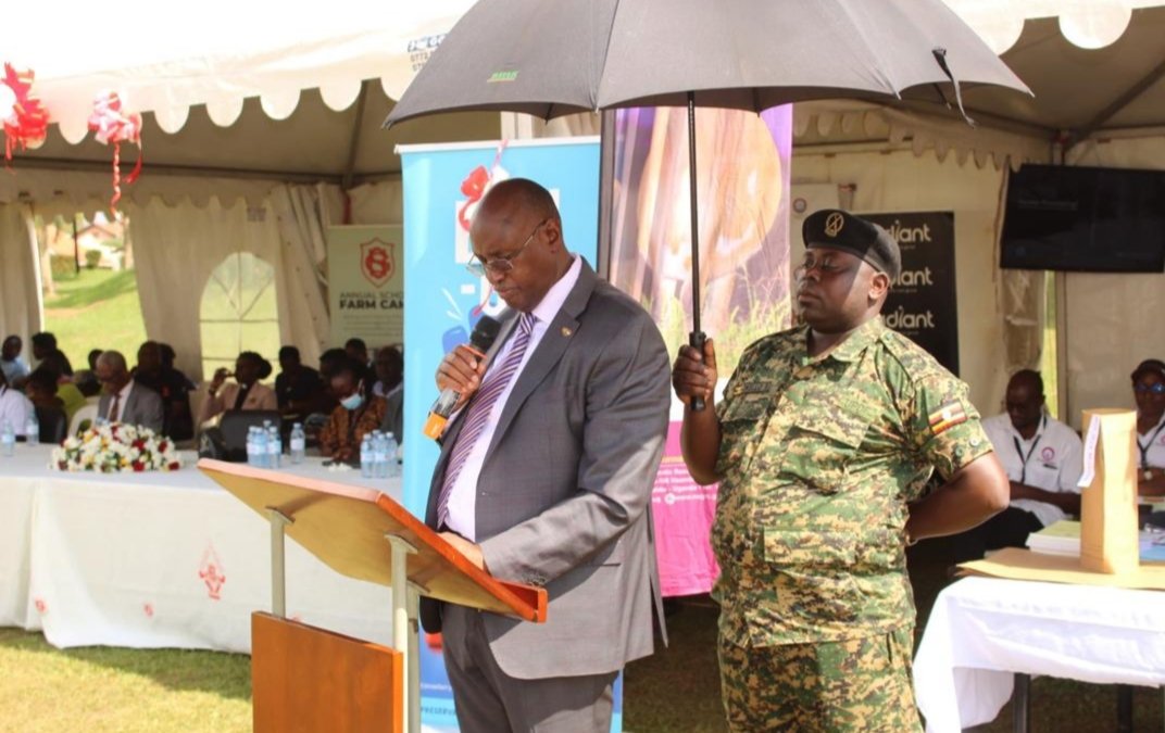 Minister of State Animal Industry officially closes the Gayaza High School Farm Camp